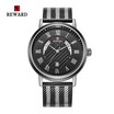 REWARD 63063 Men Waterproof Quartz Net With Business Watch