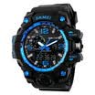 SKMEI Mens LED Digital Alarm Date Military Sports Army Waterproof Quartz Watch
