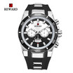 REWARD 63093 Men Waterproof Calendar Sports Quartz Tape Watch