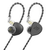 AUGLAMOUR F300 In-ear Headphones HiFi Earphones Dynamic Driver Stereo Sound 2pin 078mm Detachable Cable Headsets