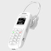 Mini Bluetooth Headset Button Dialer SIM Card Call Portable Thumb Straight Mobile Phone Wireless Earphone With Speaker Telephone