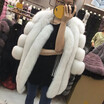 Outdoor warm tops real fur coat natural fox fur women winter coat furry coat hot new discount price urban fashion thickening