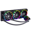 ID-COOLING ZOOMFLOW 360 high-profile magic color RGB light effect integrated water-cooled CPU radiator 360 row 5V magic color synchronization multi-platform buckle with TR4 AM4&2066
