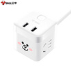 LINE FRIENDS joint name Bull BULL GNV-UU212C Kani rabbit Rubiks cube USB socket plug-in board strip wiring board 2 holes 2 USB port length 15 m
