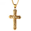 Stainless Steel Cross Necklace For Men Woman Punk Cute Vintage Rock Hiphop LP00114