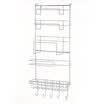 S-8008 Refrigerador Rack Frigorífico Estante lateral Soporte de pared lateral de múltiples capas Suministros de cocina multifuncionales Organizador Hogar Hangin