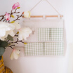 Yier storage bag storage bag bed dormitory artifact wall cabinet door hanging bag large simple cotton storage bag wall-mounted f