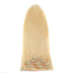 BHF Hair Clip In Hair Extensions Remy Hair Straight Weave Full Head 6piecelot 70g 613 14" 16" 18"