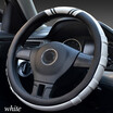 1pcs Car accessories Micro Fiber Leather Antiskid fashion comfortable 363840cm Car Steering Wheel Cover 5 Colors Protection