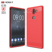 Carbon Fiber Soft Phone Case For Nokia 8 Dirt-Resistant Plain Matte Business Phone Case For Nokia 8 or Nokia 9 6 2018