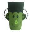 Bolso de regalo de tela de fieltro de Halloween Bolso de caramelo de truco o invitación con cierre de lazo Disfraces de fiesta de Halloween Suministros Decoraciones - Pum