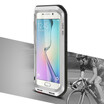 5pcs DHL Free S6 Edge Case Brand Love Mei Shockproof Dirtproof Waterproof Cover Case For Samsung Galaxy S6 Edge G9250 Phone Case