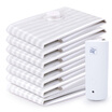MRS BAG vacuum storage compression bag 4 large 2 medium 4 small with new automatic electric pump