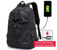 40L Multi function USB charging mens 15 inch Notebook Backpack student bag for youth hiking leisure travel water bag backpack