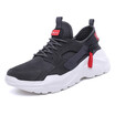 Mens Shoes Fashion Sports Casual Outdoors Sneakers Breathable Running Shoes Light Lace Up Shoes For Men Black Grey Red Size 39-44