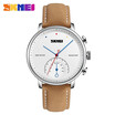 SKMEI Mens Business Quartz Watch Leather Strap 1399