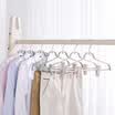Gancho para sujetar los pantalones de Ting Good con gancho de aluminio de clip Rack de secado multifuncional TH4062