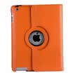 Para iPad 2 iPad 3 iPad 4 Case 360 ​​Funda de cuero giratoria para iPad 2 3 4 Soporte de cuero PU Protector de pantalla