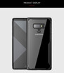 Phone Cases For Samsung Galaxy Note9 Business Dirt-Resistant Plain Silicone Transparent Fitted Cases For Galaxy Note9