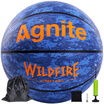 Agnite No 7 camouflage fancy street wear-resistant PU competition training basketball non-slip indoor&outdoor general F1128