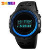 SKMEI Pedometer PU leather strap Watch