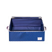 Western SIVIN cherry red storage box fabric storage box with cover clothes storage box storage folding box storage box wardrobe storage