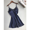 Sexy Lingerie Women Silk Lace Robe Dress Babydoll Nightdress Nightgown Sleepwear