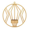 3D Geometric Round Candlestick Wall Candle Holder Sconce Home Ornaments 3D Geometric Round Candlestick Wall Candle Holder Sconce Home Ornaments