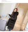 Winter 2018 new womens wear Korean version of the fashionable loose cotton-padded jacket golden fleece womens coat
