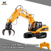 HUI NA TOYS 1571 114 24Ghz 16CH Remote Control Grab Loader Grapple Tractor Truck Construction Vehicle Engineering Toys HUI NA TOYS 1571 114 24Ghz 16CH Remote Control Grab Loader Grapple Tractor Truck Construction Vehicle Engineering Toys