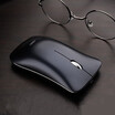 INPHIC PM9 aluminum alloy rechargeable wireless mouse mute ultra-thin portable 24G small hand home computer office Apple MAC notebook mouse dark blue black