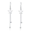 Exaggeration Star Hangin Long Drop Earrings For Women Statement Korea Trendy Jewelry Fashion Accessories WHE146