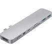 Hyperdrive Apple computer usb-c converter macbookpro Air accessories type-c Thunderbolt 3 docking station hdmi 8 in 2 multi-function dual type-c transfer