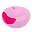 Yierman lazy double-layer melon plate mobile phone holder dried fruit plate creative fruit plate living room melon seeds candy dis