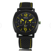 Quartz Watch Men Silicone Strap Wrist Watch Casual Sport Male Clock