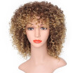 Amazing Star Full Cap Wigs Curly Brazilian Synthetic Wig T2733A Ombre Color Wigs for Women