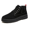 Mens Shoes Fashion Casual Shoes Lace Up High Cut Shoes For Men Light Martin Boots Black White Grey Size 39-44