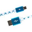 SZDT data line Andrews charging line Android 1 meter crystal antifreeze SZ-08 white gold