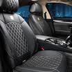 Wufu Golden Bull 3D Leather Car Cushion Universal Seat Car Seat Cover Elegant Beige