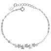 Cubic Zirconia Star Charm Bracelets For Women CZ Rhinestone Elegant Bracelet Fashion Jewelry Brithday Gift WG63