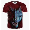 Fashion Unisex 3D Printed T shirts Short Sleeves Blouse Street Wear Costume Boys Tops