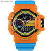 9Colors Trendy Fashion Men Sports Watches Male LED Digital Quartz Wristwatch Water Resistance 30M