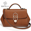 BAFELLI autumn&winter the new split leather shoulder handbag pillow versatile bolsos mujer red black women messenger bags