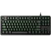 Fühlen 9th Series G87S 87-key Original Cherry Mechanical Keyboard Cherry Shaft Mechanical Keyboard Game Ejaculation Jigger Eats Chicken Keyboard Red Axis Black