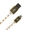 SZDT Data Line Apple Charge Line Apple 1 Meter Crystal Antifreeze SZ-08 White Silver