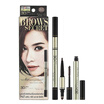 Thailand original Mistine 3D stereo eyebrow pencil 245g Word eyebrow pencil eyebrow dyeing eyebrow cream three in one waterproof not blooming 2 light brown