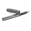 Gifts Germany lamy Ling Mei pen star AL-star series ink pen business gift students practice pen metal gray F tip