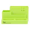 Fizz multi-function 6 grid creative pen holder desktop storage office supplies green BT5950