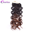 1pcspack 14 inch Curly Senegalese Twist Crochet Braids 35 Roots Synthetic Braiding Hair Extension Low Temperature Fiber