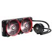 ID-COOLING Frostflow 240-R integrated water-cooled CPU cooler 240 red&black version of the multi-platform buckle with AM4&2066